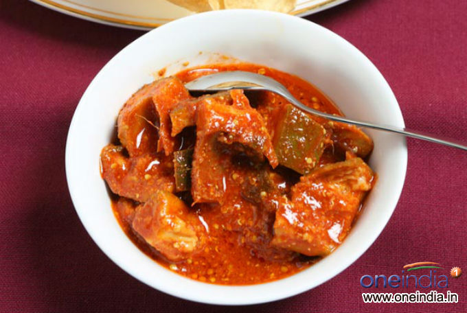 Tangy Raw Mango Pickle Recipe