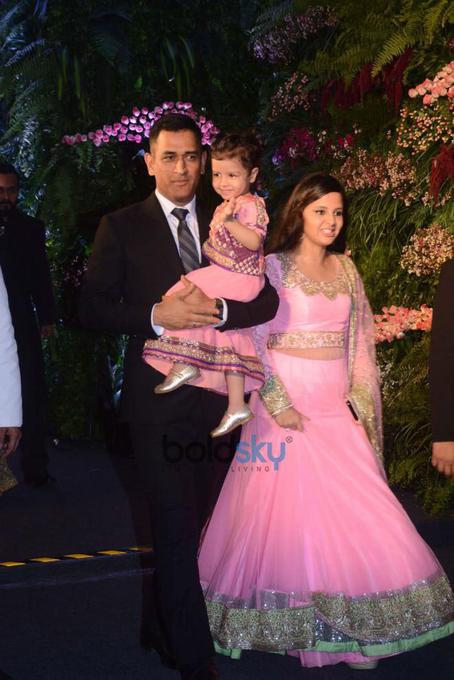 Indian Cricketers At Virat Kohli And Anushka Sharma Mumbai Wedding